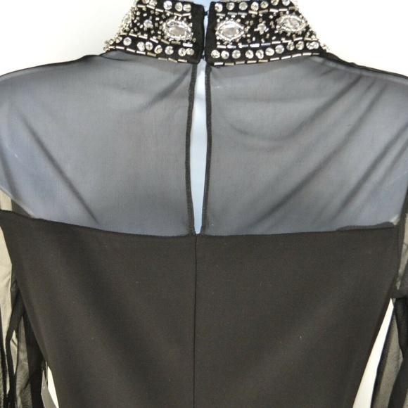 JUMP A-Line Dress w/ Sheer Sleeves - Picture 6 of 8